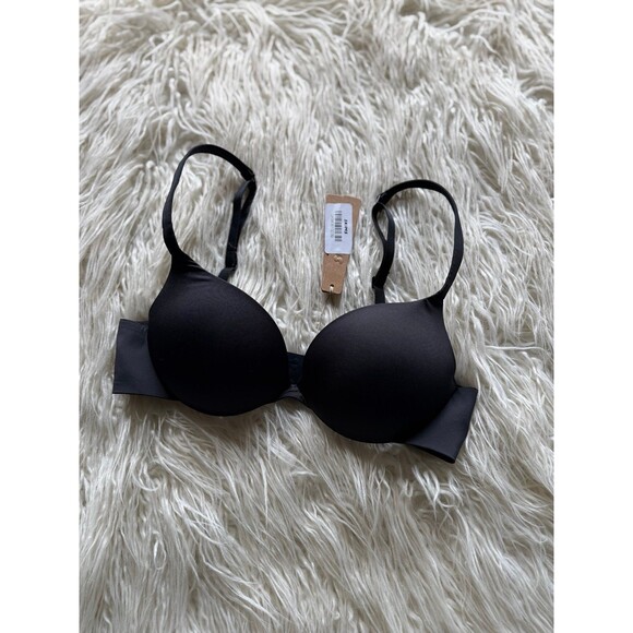 Skims Ultimate Push up Plunge Bra Onyx Size 32B - Picture 4 of 7